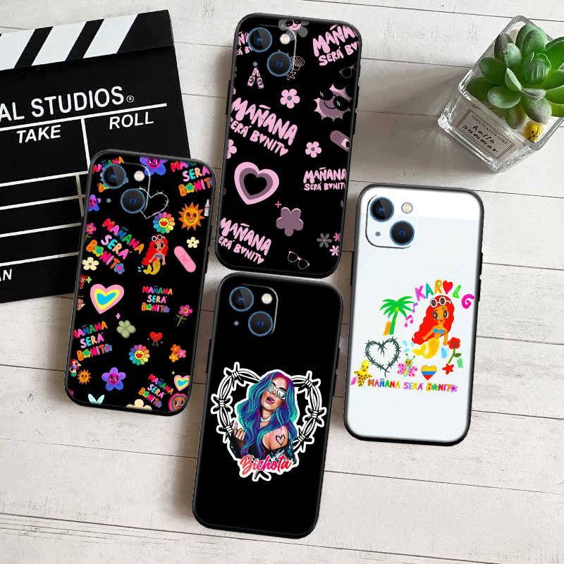 JO34 Karol G Phone Case for Samsung A35 A25 A24 A15 A05S A05 M55 M35 M15 A06 A16 A02 A12 A13 A10 A20 A30 A22 A31 A32 A33 A41 A42 A50