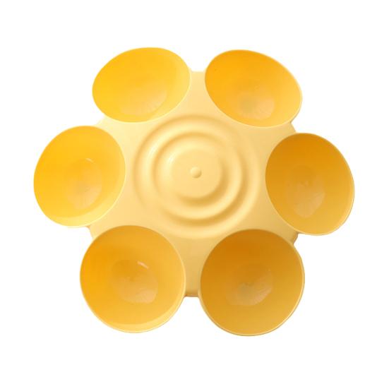 Миска для домашних животных с нескользящим дном в форме цветка, наклон 15 градусов, миска для собак, щенков