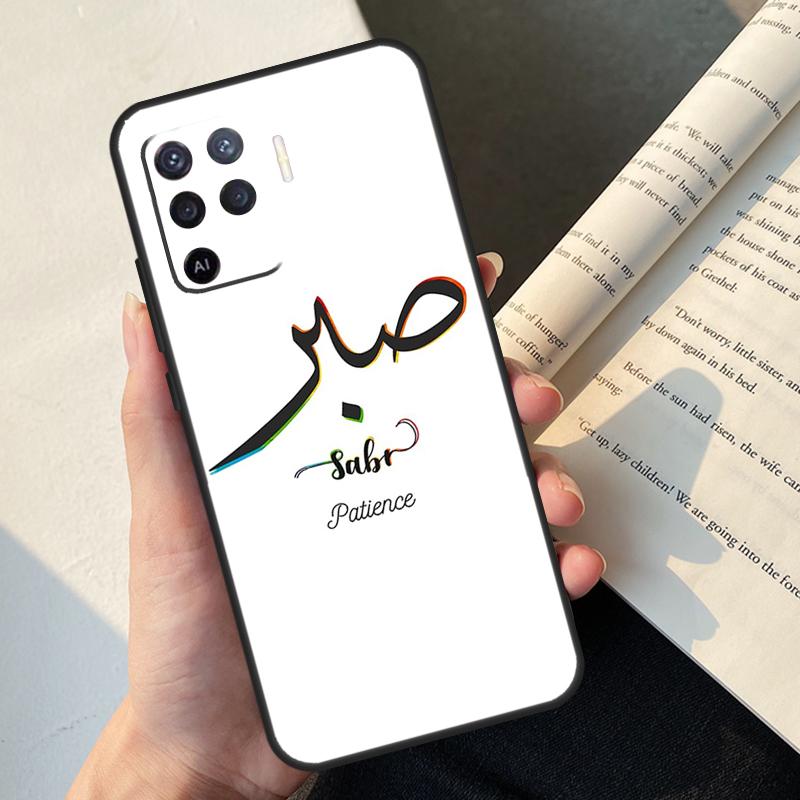 Чехол Sabr Patience для Oppo A58 A98 A78 A18 A38 A60 A80 A40 A77 A57 A17 A74 A54 A94 A96 A76 A16 A15 A5 Pro