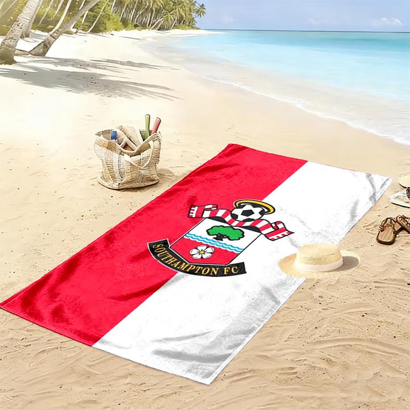 Southampton Print Beach Towel, Large Soft Quick Dry Towel for Beach Camping Swimming