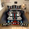 Martini Pattern Bedding Quilt Set Quilt Cover Pillowcase Home Birthday Gift(1 * duvet cover + 2 * pillowcase, without core)