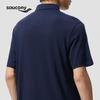 Saucony Men's Lightweight Wool Short Sleeve Polo Shirt