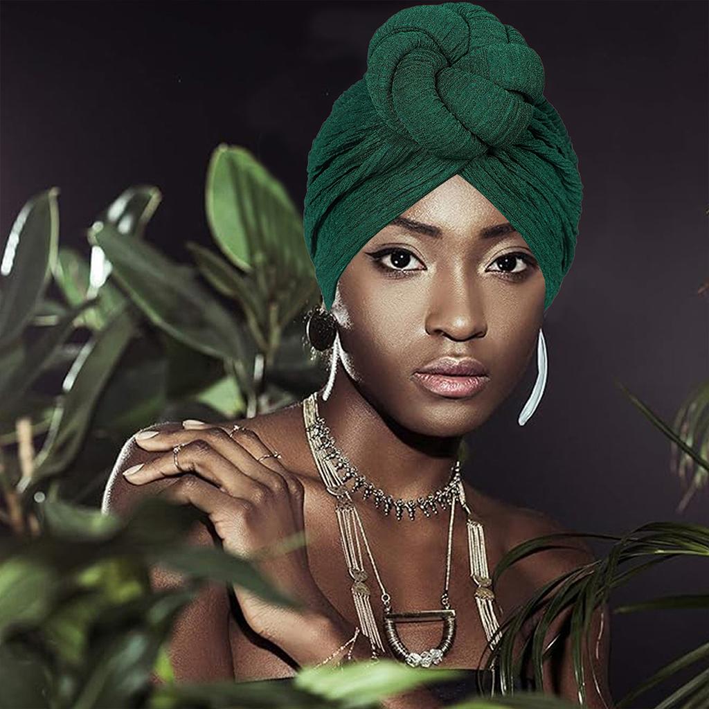 African Fashion Knotting, Light Luxury, Exaggerated Style, Handmade Wedding, Important Occasions Wearing Headscarves, Hats, and