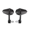 Motorcycle Bar End Mirrors 22MM 7/8" Handlebar Mount Universal Rear View Side Mirror For Street Bike Scooter