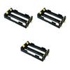 1-5Pcs 18650 SMT Battery Holder 18650 SMD Battery Box with Bronze Pins Rechargeable Battery Holder Clip Storage Case Power Bank