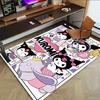 Kawaii Kuromi Adventures Carpet For Playroom Bedroom Living Room Sofa Home Decorkids Game Area Rug Nonslip Floor Mat