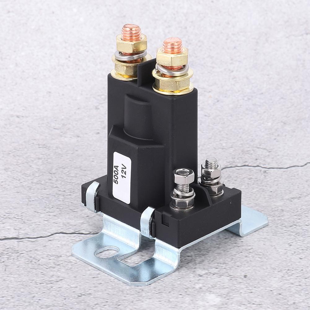 500A 12V Автомобильное реле стартера Автомобильное реле-изолятор аккумулятора для автомобильного выключателя питания