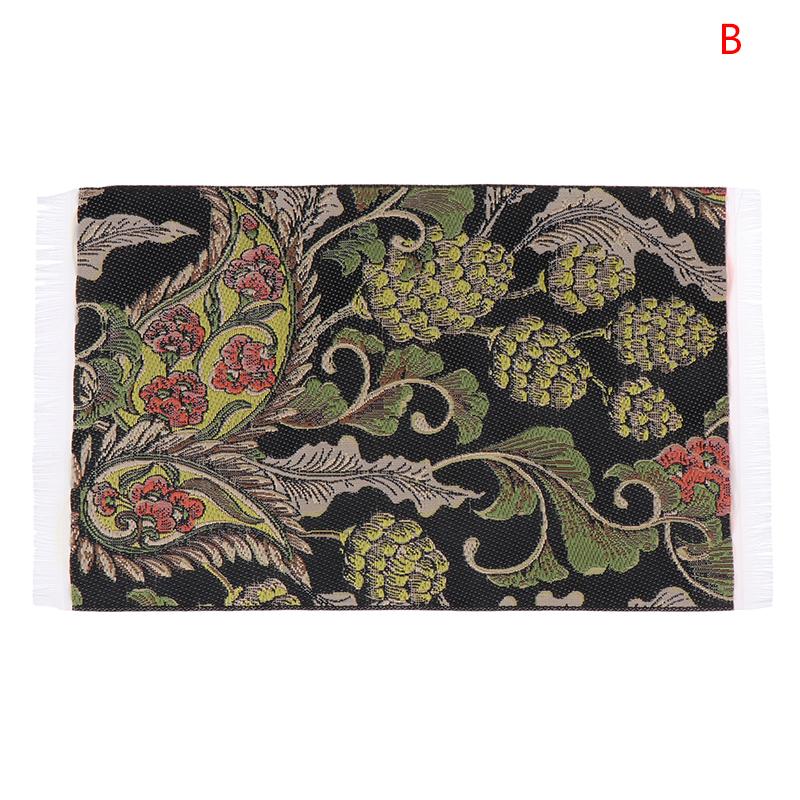 1:12 Миниатюрный кукольный домик, напольный коврик, напольный коврик, спальня, гостиная, модель, декор, игрушка, кукольный домик, аксессуары