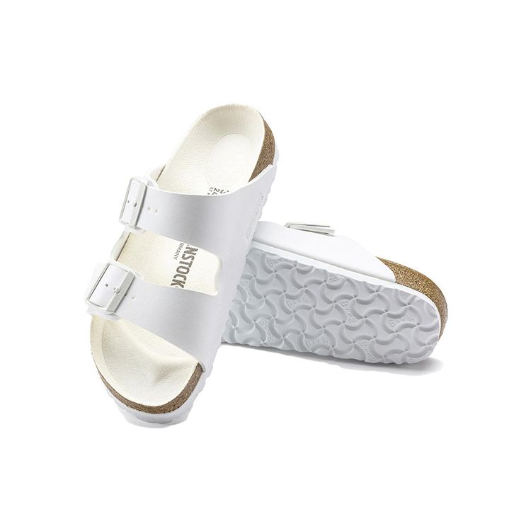 Birkenstock Аризона Узкие Модные Сандалии Унисекс Сандалии Белые 1019046