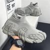 Autumn Socks Shoes Fly-woven Breathable Mesh Shoes Fashion Trend Sports Dad Shoes Casual Men