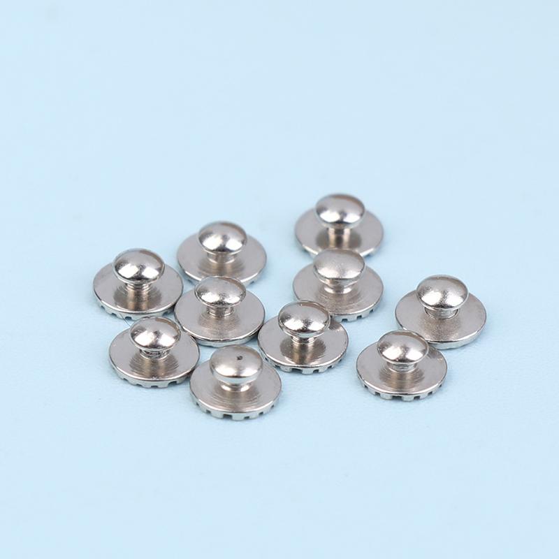 10 шт./пакет Стоматологический ортодонтический лингвальный кнопочный приклеиваемый люверс тяговый крючок приклеиваемая металлическая сетчатая основа бонд для приклеивания язычная сторона брекет