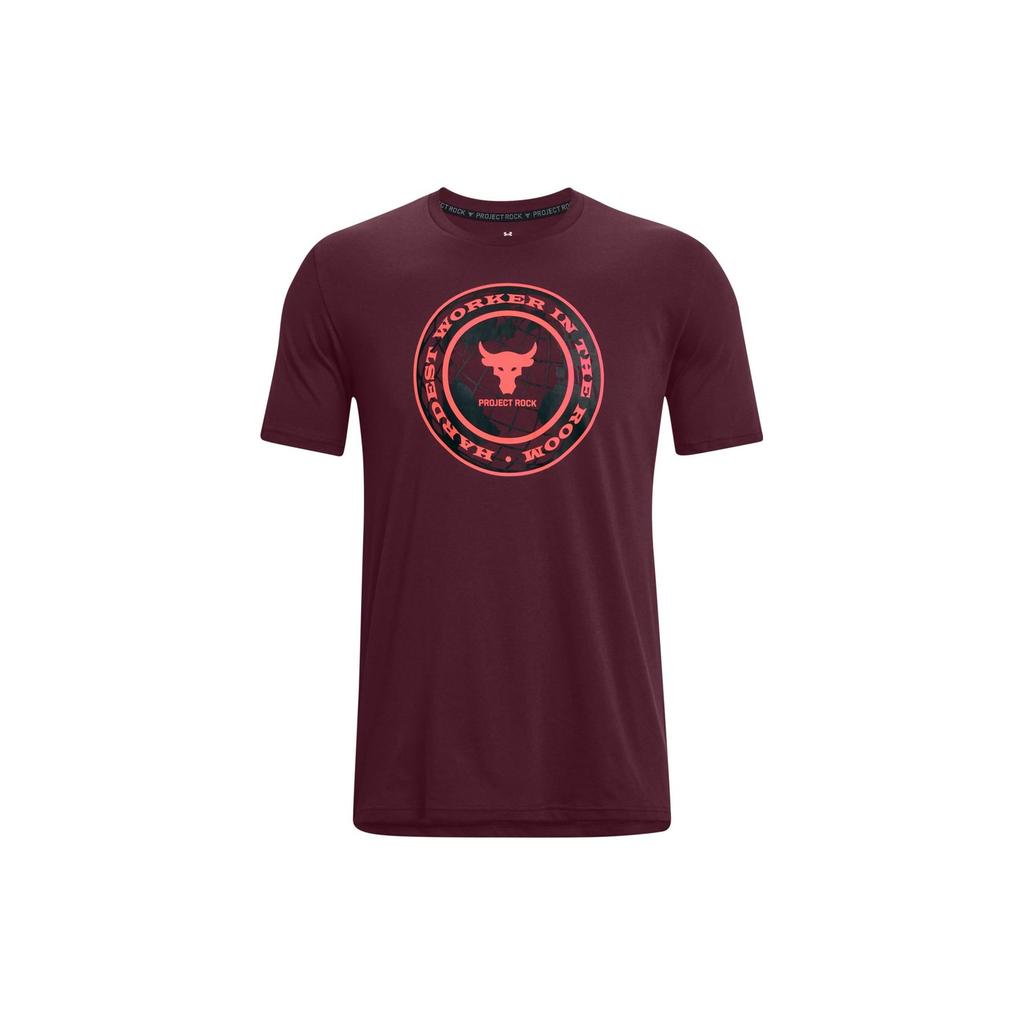 Under Armour Футболки Мужские Красные С Круглым Вырезом Умеренный Прямой Крой 1373746-600