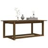 Coffee Table Honey Brown 110x55x45 cm Solid Pine Wood
