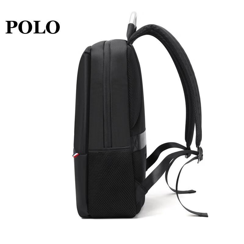 POLO Мужской повседневный дорожный рюкзак для 15-дюймового ноутбука