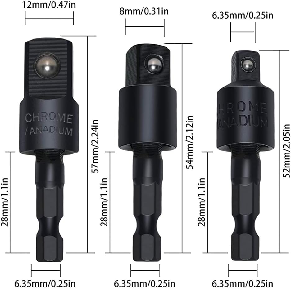 14PC screwdriver flexible shaft set right angle drill bit accessory 105 degree batch corner