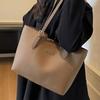 Сумка большой вместимости женская новая 2025 ретро модная сумка-тоут повседневная простая для поездок на работу на плечо под мышку