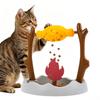 Игрушка-неваляшка для кошек, барбекю, утечка еды, развитие интеллекта, опциональная автоматическая кормушка, тренировка обоняния, аксессуары для кошек