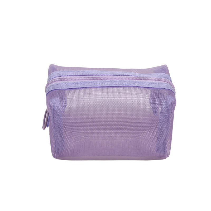 Mesh Storage Bag, Mini Portable Bag, Headphone Storage Bag, Data Cable Storage Box, Portable Lipstick Zipper Bag