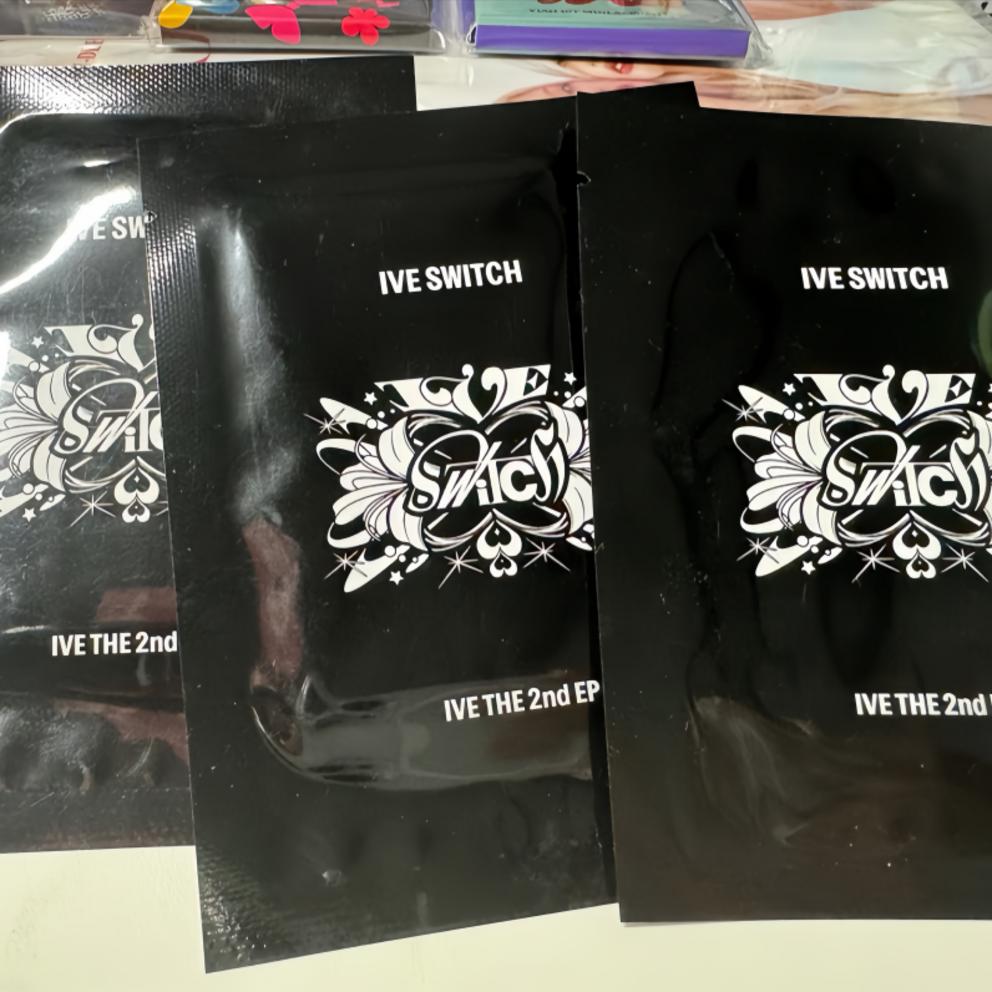 Айв Свитч Минини Лайн Френдс Фотокарточка 1 пачка (3 листа) Неоткрытый (Внутренняя доставка)