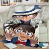 Мультфильм HD Детектив Конан Аниме 3D одеяло, мягкое одеяло для дома, спальни, кровати, дивана, пикника, путешествия, офиса, покрывало, детское одеяло