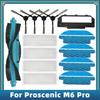 Замена для Proscenic M6 Pro робот-пылесос запасные части аксессуары ролик основная боковая щетка фильтр Hepa тряпка для швабры ткань