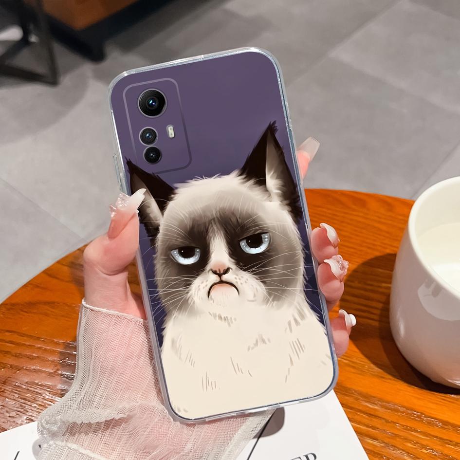 Чехол для телефона Xiaomi Redmi A1 + A2 Plus Note 8 9 10 11 12 K60 K50 Модные этикетки Прозрачные чехлы для телефонов Защитный мягкий силиконовый ТПУ для бампера Redmi