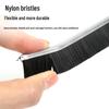 Multifunctional Hard Bristle Crevice Brush for Bathroom, Toilet, Kitchen, and Windows