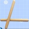 Ритмические палочки Образовательные музыкальные палочки Деревянные клавесы Детский перкуссионный инструмент для школьного музыкального класса 1 пара