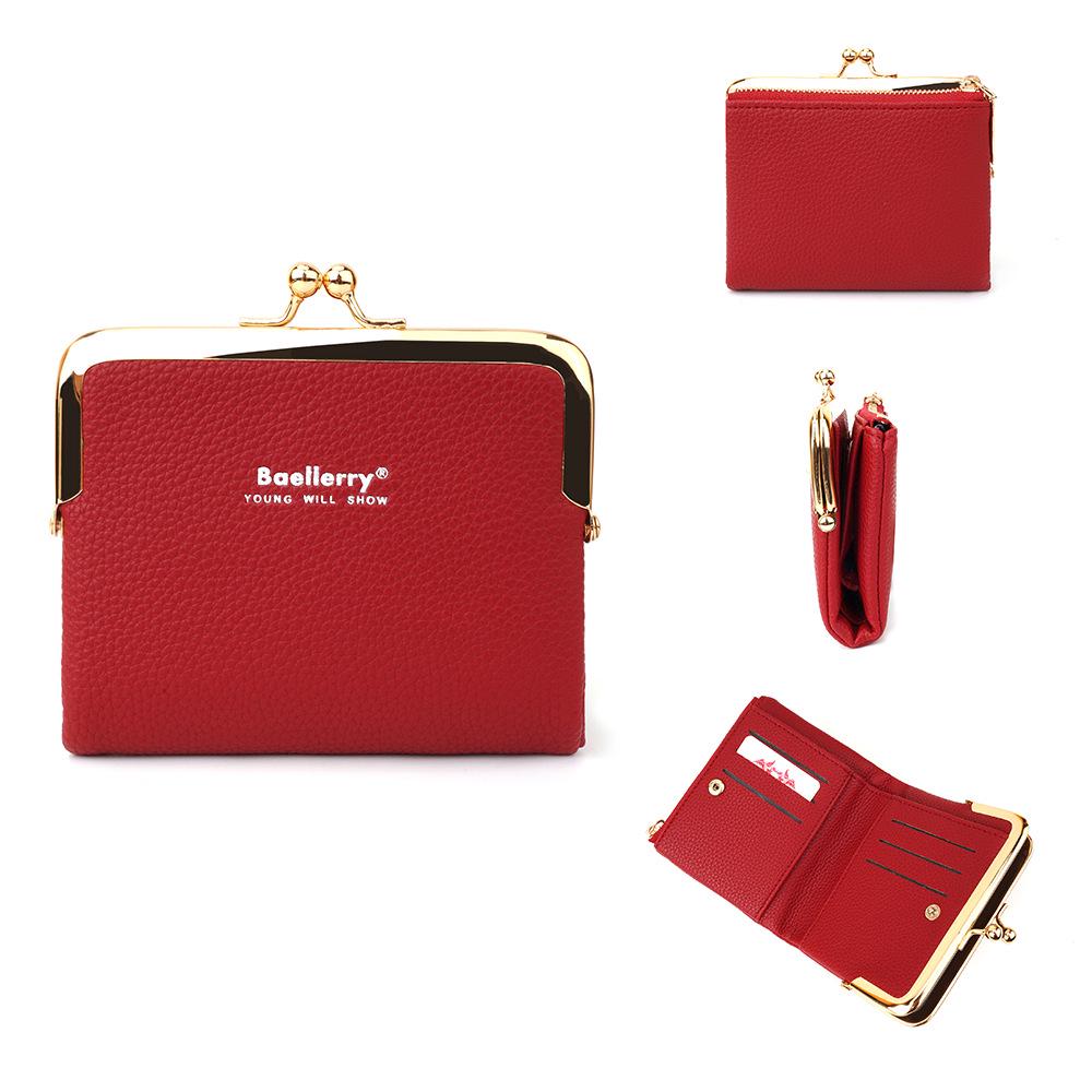 Женский короткий кошелек и монетница Baellerry в корейском стиле