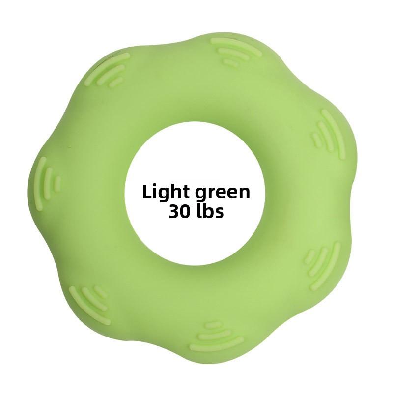 Многоцветное силиконовое кольцо-грип для пальцев типа шестерни, женское, для упражнений, массажное, с выпуклостями, O-образное, тренажер для рук