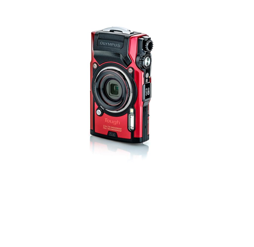 OLYMPUS Compact Digital Camera Red TG-6RD