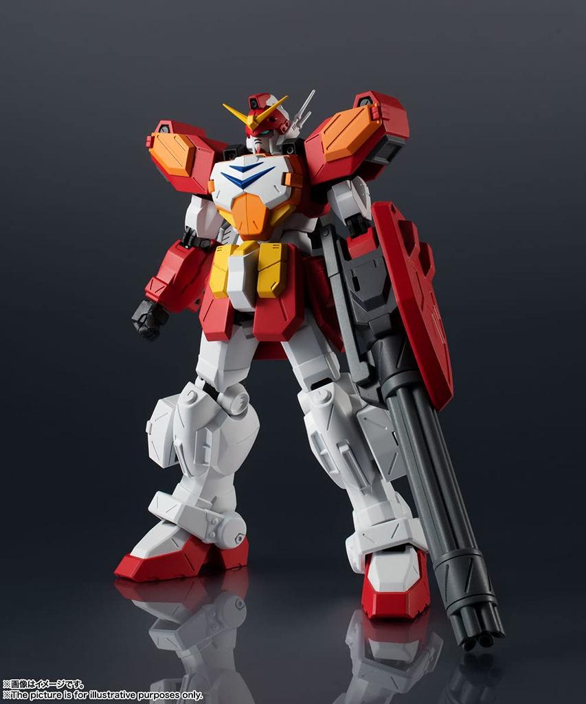 TAMASHII NATIONS GUNDAM UNIVERSE Мобильный доспех Гандам W ГАНДАМ ХЕВИ АРМС 150 мм ABS ПВХ Окрашенная фигурка действия XXXG-01H Прибл.. &