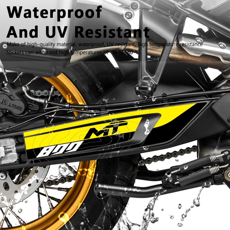 POSFIRA Наклейки на маятник мотоцикла Виниловые наклейки для CF Moto 800MT CFMoto 800 MT MT800 2022 2023 2024 2025 Аксессуары для маятника