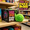 Schylling NeeDoh Цветочный Шар-Антистресс Fuzz Ball Flower Power Сенсорная Игрушка-Сквиш Мягкая Антистрессовая Игрушка для ADHD Фокуса Взрослых