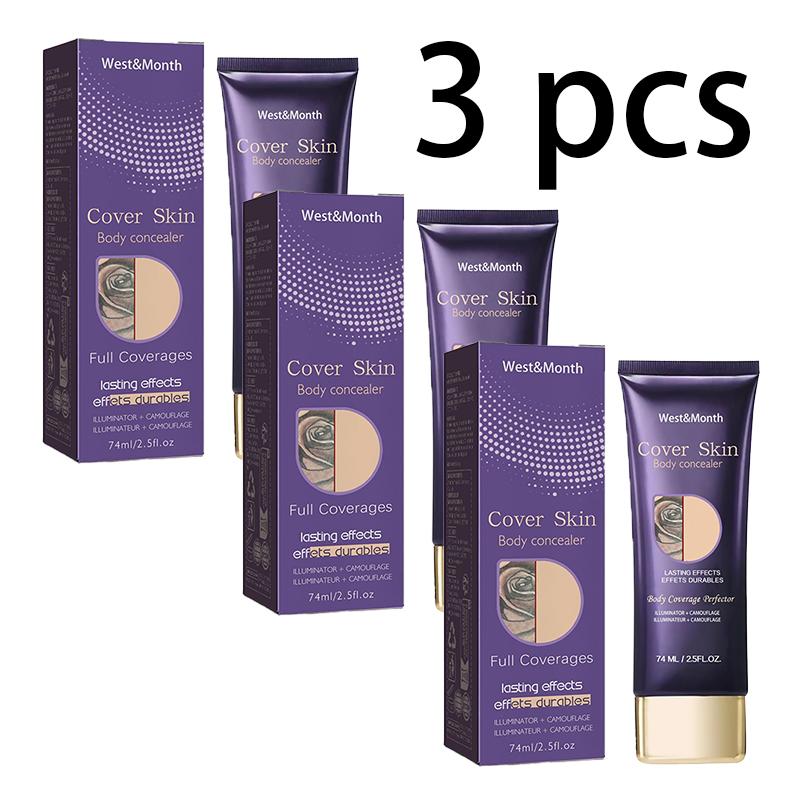 West&Month Body Concealer Водонепроницаемый маскирующий тату, шрамы, родимые пятна, невидимый консилер для тела