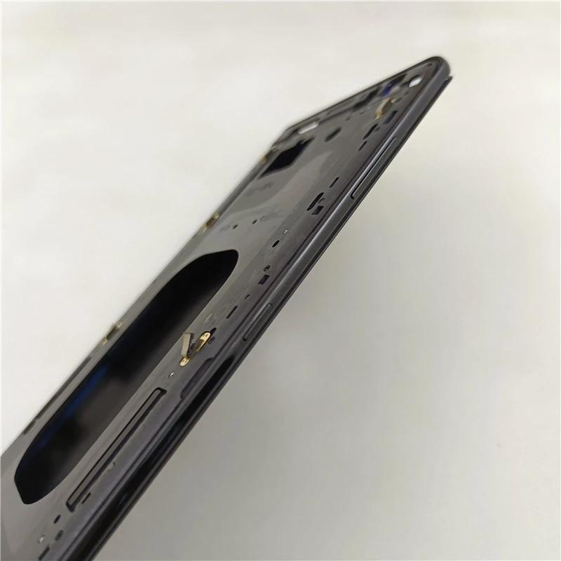 Full Housing Cover For Sony Xperia XZ3 H9436 H9493 H8416 H9496 Middle Front Frame Bezel  Glass Battery Back Cover