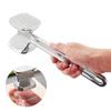 Household Aluminum Alloy Tenderizer Meat Hammer Tool Steak Metal Hammer Double-Sided Meat Grinder Kitchen Cooking Hammers