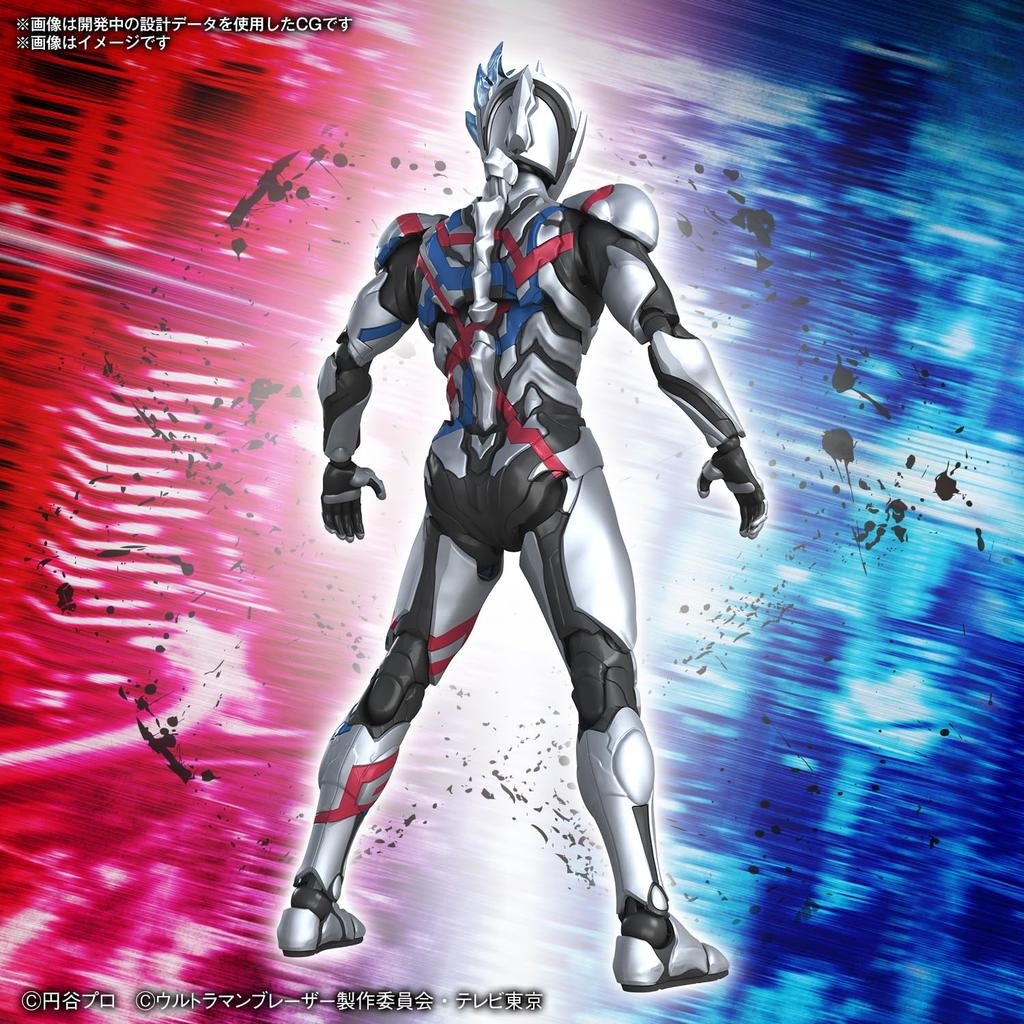 BANDAI SPIRITS Figure-rise Standard Ultraman Blazar Pre-Colored Plastic Model Kit     Collectible Toy