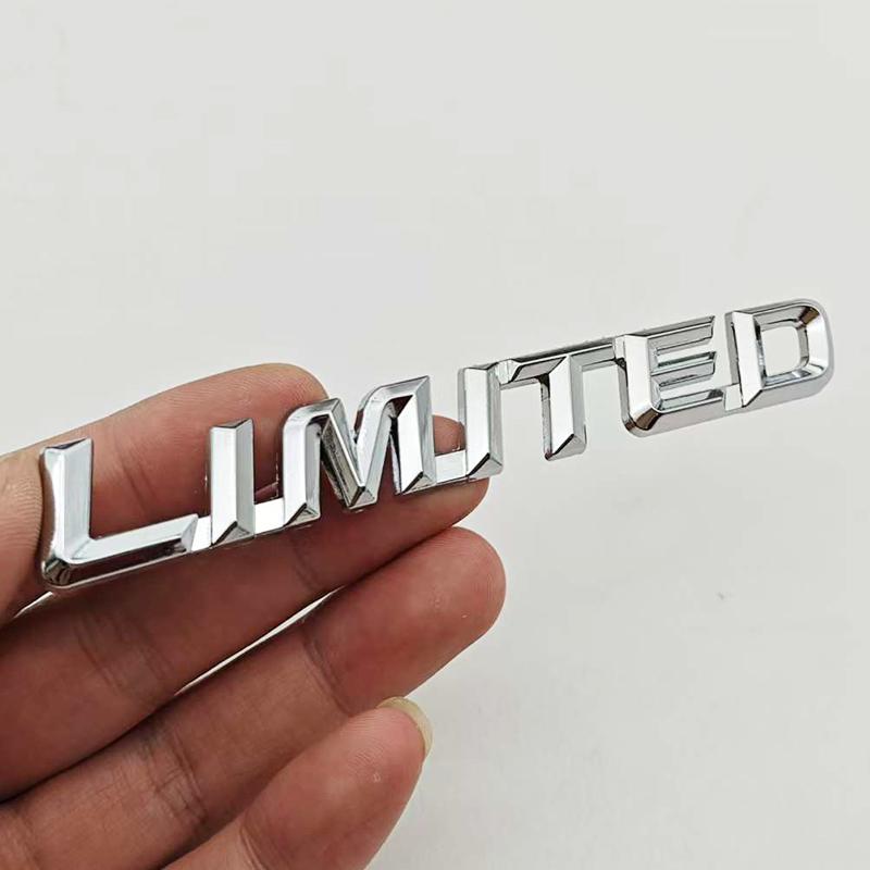 Новый 3D Металлический Хромированный Логотип Стайлинга Автомобиля LIMITED Значок Эмблема Ограниченная Серия Наклейка на Кузов Багажника Наклейка На крыло Автоаксессуар