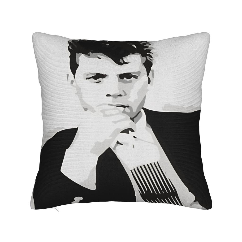 Singer L-Luis M-Miguel Pillow Cover Retro Trendy Pillow Case For Sofa Couch Bed Living Room Soft Pillowcases Birthday Present