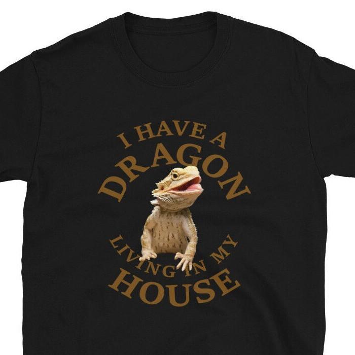 Bearded Dragon Shirt Lizard Pet Reptile Unisex T-Shirt