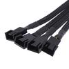 Pwm Fan Splitter 4Pin Adapter Cable 1 To 1 2 3 4 Computer Cpu Fan Splitter Cable