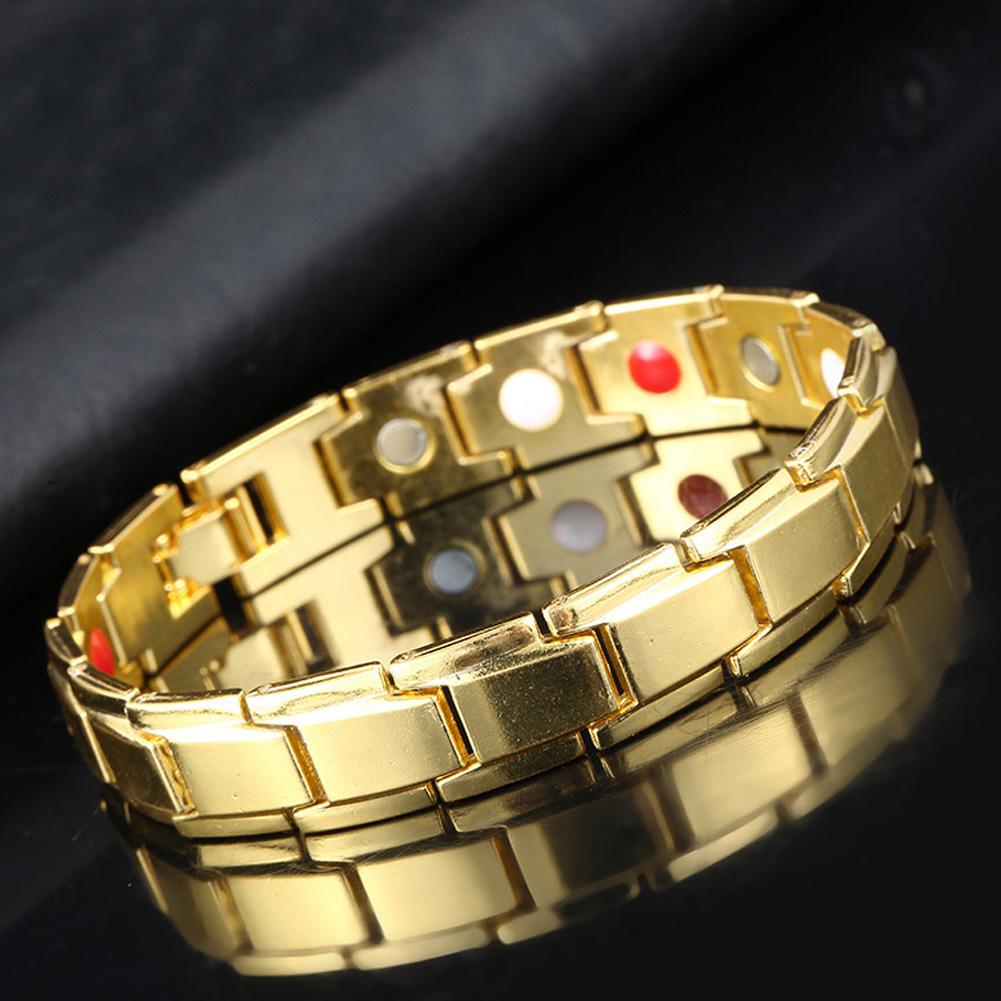 Fashion Men Women Magnetic Bracelet Health Energy Therapy Arthritis Jewelry