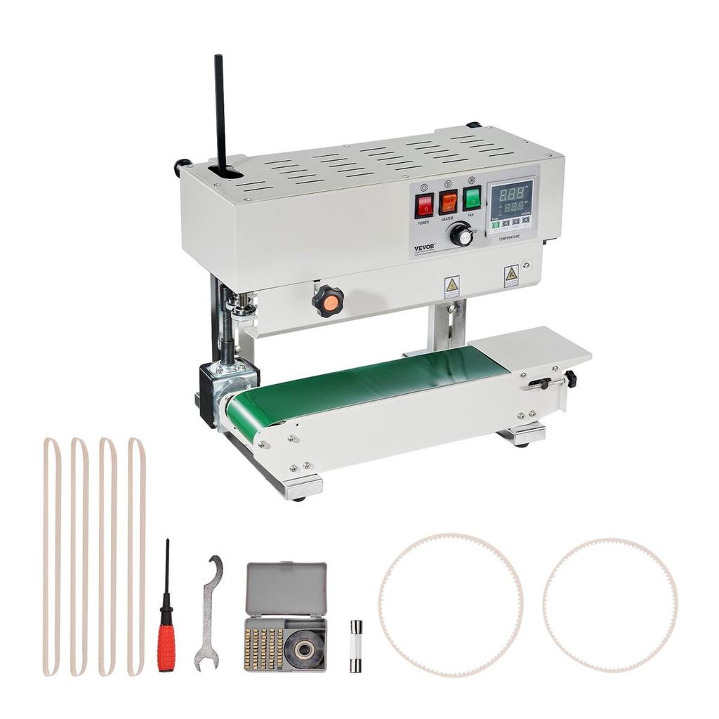 Continuous Bag Band Sealing Machine Vertical Band Sealer Carbon Steel