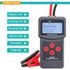 Alternator Battery Tester DC 7V-30V Automotive Battery Analyzer Cranking Charging Test Tool for Car Motorcycle Repairing