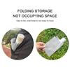 2L Foldable Drinking Water Bag Portable Folding Water Bucket Small Mouth Handle No Leakage for Camping Hiking Cycling