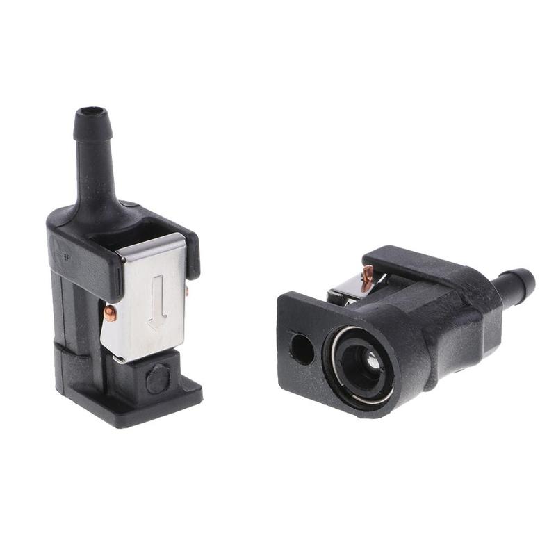 Fuel Line Tank Connector for for Outboard Motor Fuel Pipe 6mm 5/16
