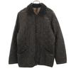 LAVENHAM Made In England Quilted Jacket 40 Charcoal System Men's Used