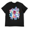 Spring Blossoms, Bohemian Design, Abstraction, Bold Colorful Abstract Playful Design Inspired by Nature T-Shirt