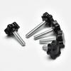 Hand Knob Screws Bolt kit M5 M6 M8 Plum Handle Six-star Glue Star Shape Head Thread Clamping Thumb Handle Machine Bolts Nut